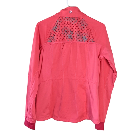 Like New Athleta Women's Coral Half Mile Full Zip Jacket Size M - Picture 2 of 13